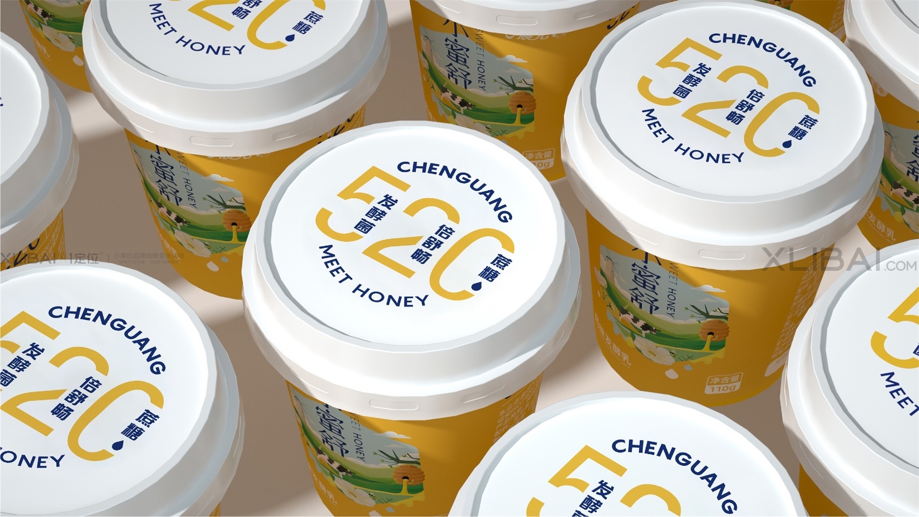 包装 | 晨光蜂蜜酸奶产品包装策略设计|平面|包装|李威猛 - 原创作品 - 站酷 (ZCOOL)